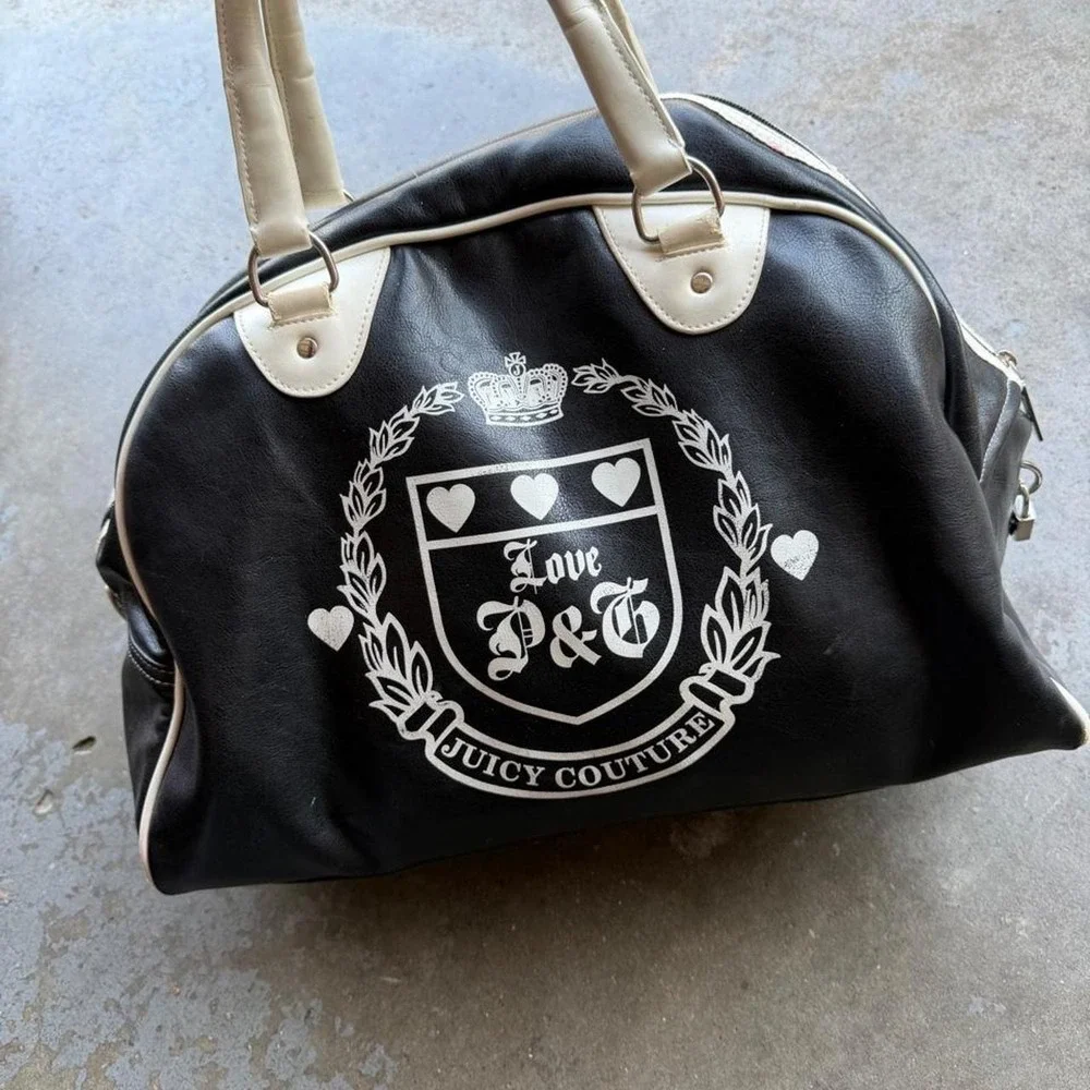 Vintage Juicy Couture Love Princess Of A Bag duffle bag
